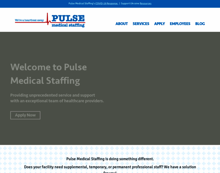 Pulsemedicalstaffing.com thumbnail