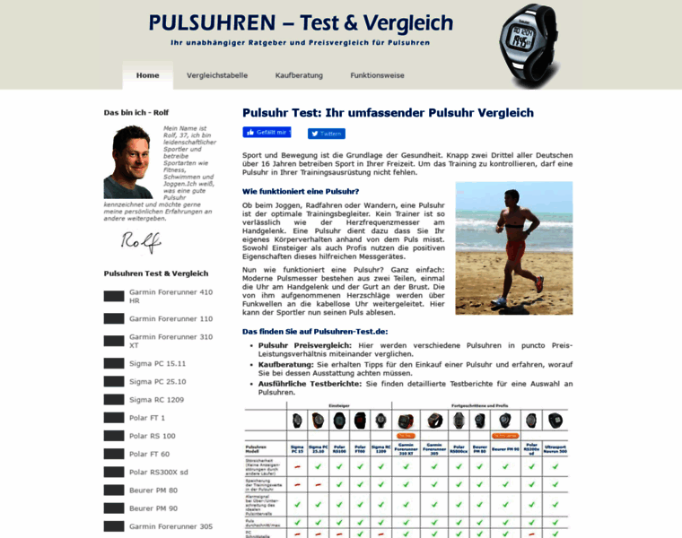 Pulsuhren-test.de thumbnail