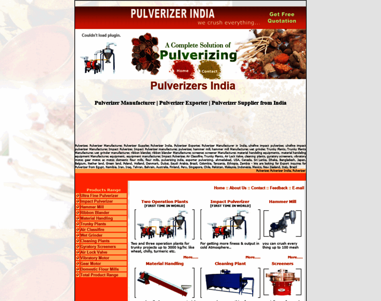 Pulverizersindia.com thumbnail