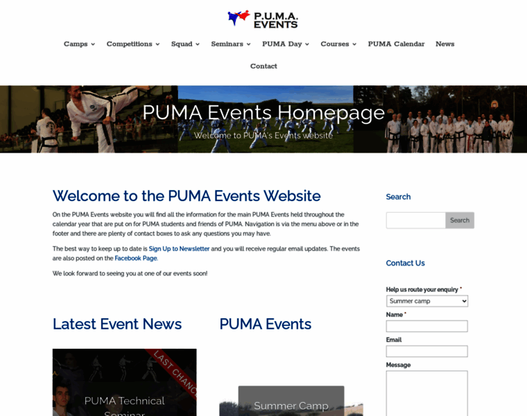 Puma-uk-events.com thumbnail