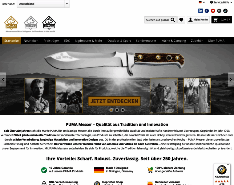 Pumaknives.de thumbnail Pumaknives.de thumbnail