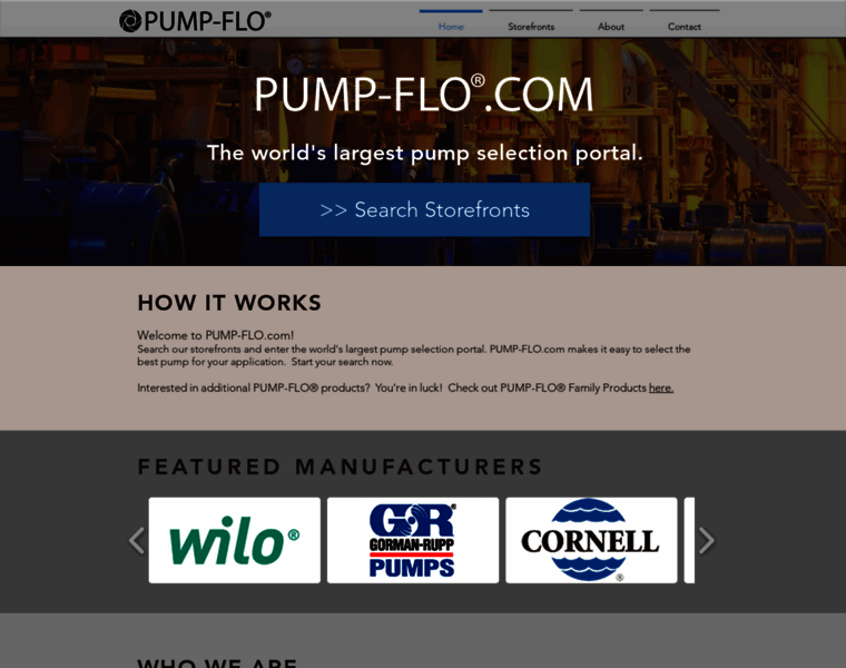 Pump-flo.com thumbnail