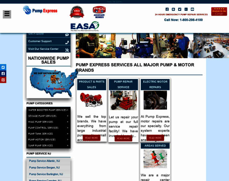 Pumpexpressservices.com thumbnail