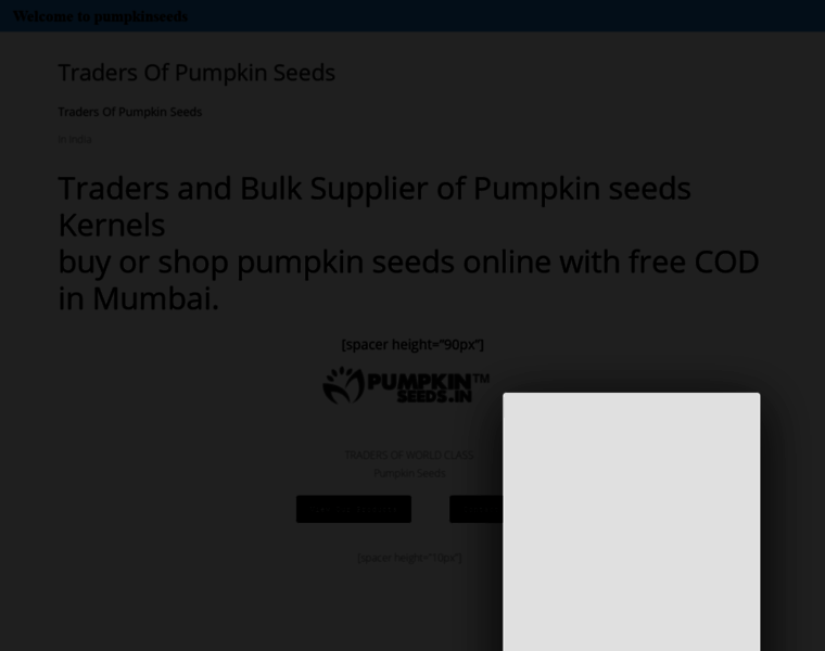 Pumpkinseeds.in thumbnail