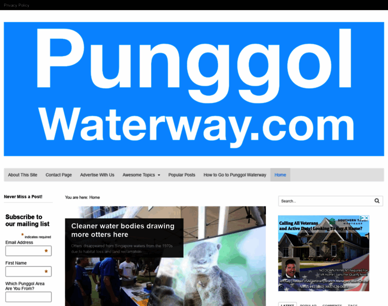 Punggolwaterway.com thumbnail