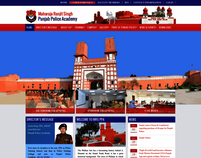 Punjabpoliceacademy.com thumbnail
