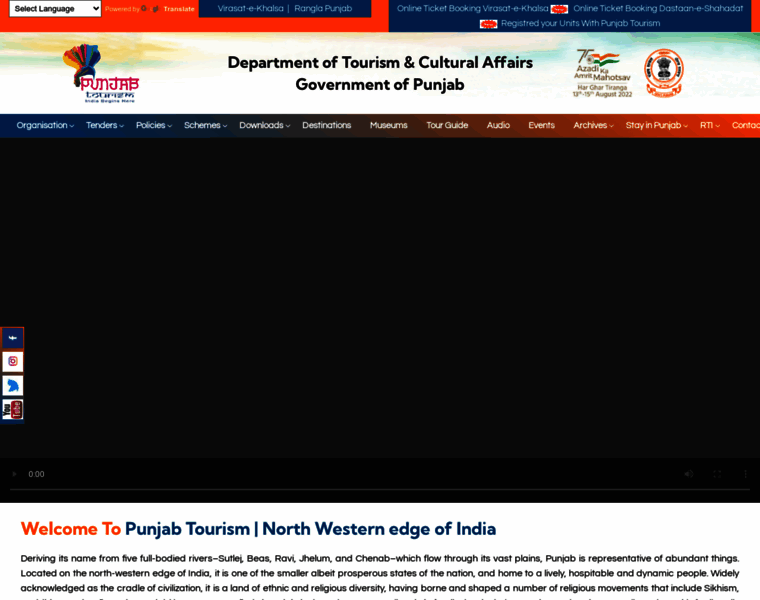 Punjabtourism.punjab.gov.in thumbnail
