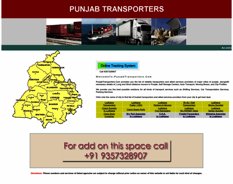 Punjabtransporters.com thumbnail