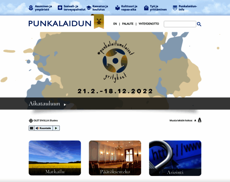 Punkalaidun.fi thumbnail
