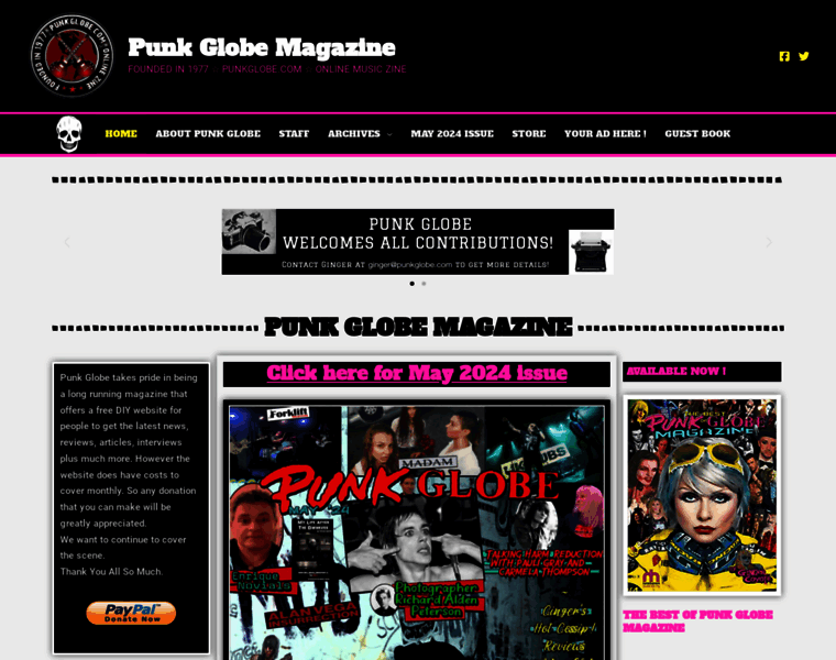 Punkglobe.com thumbnail