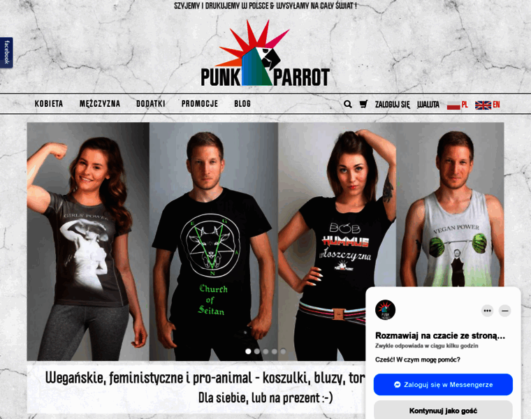 Punkparrot.com thumbnail