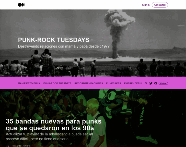 Punkrocktuesdays.com thumbnail