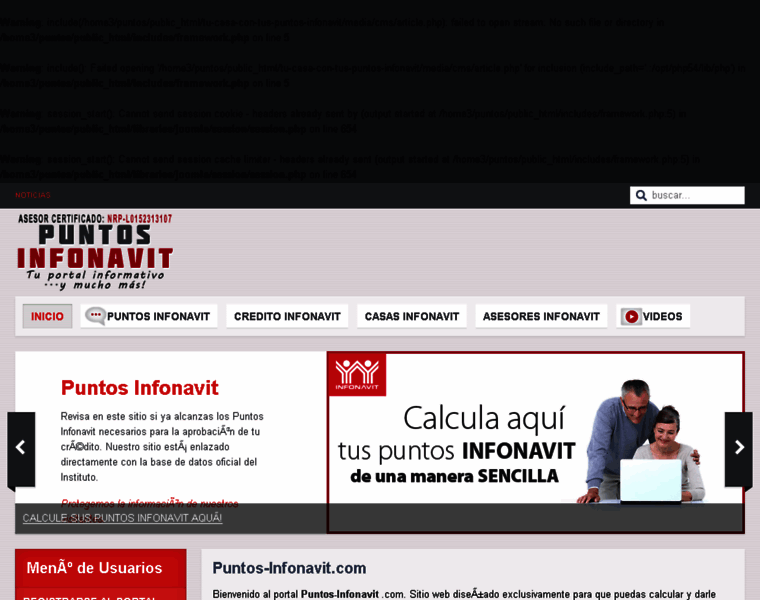 Puntos-infonavit.com thumbnail