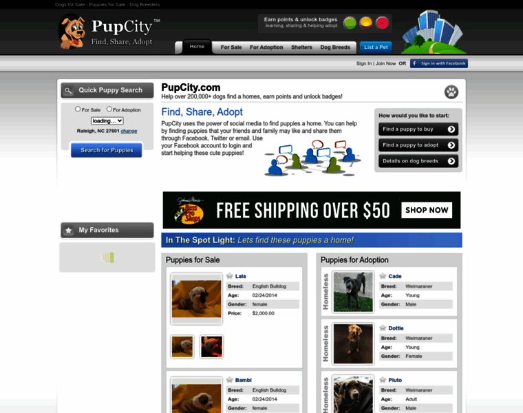 Pupcity.com thumbnail