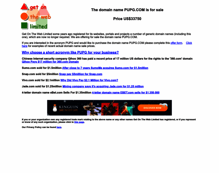 Pupg.com thumbnail Pupg.com thumbnail