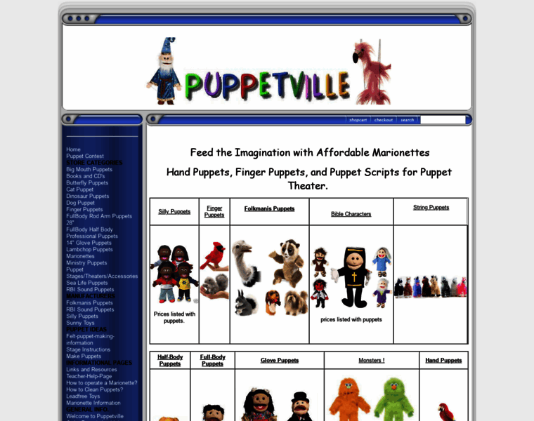 Puppetville.com thumbnail