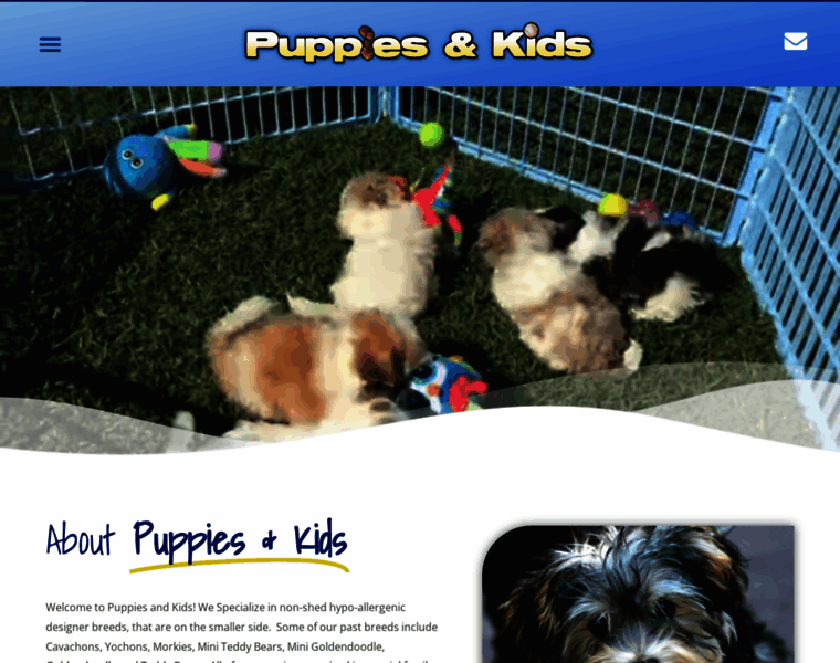 Puppiesandkids.com thumbnail