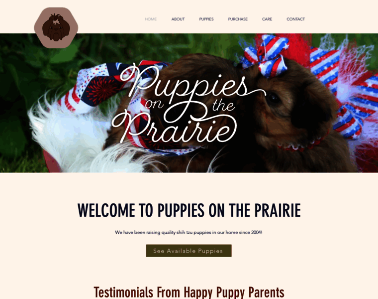 Puppiesontheprairie.net thumbnail