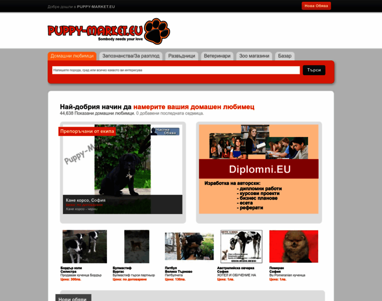 Puppy-market.eu thumbnail