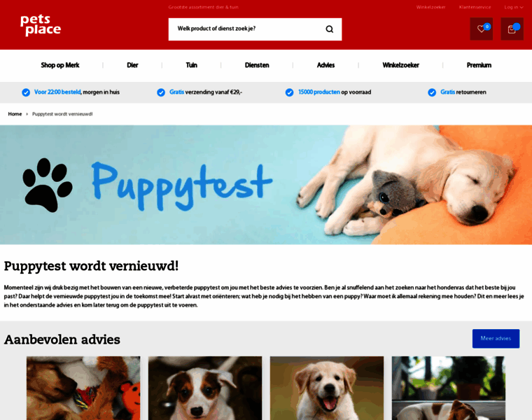 Puppytest.nl thumbnail