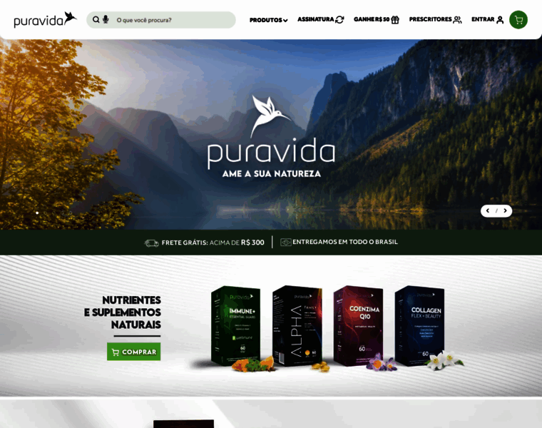 Puravida.com.br thumbnail