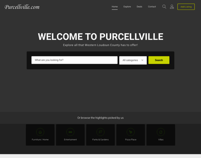 Purcellville.com thumbnail
