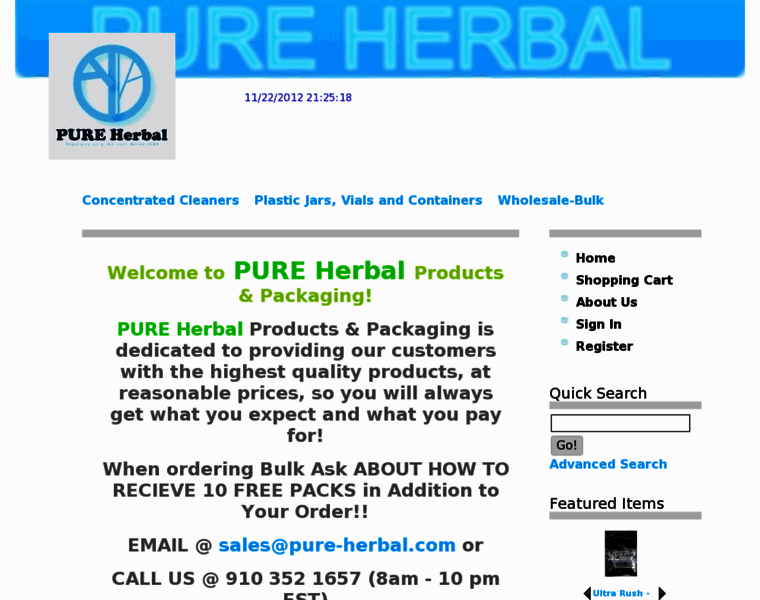 Pure-herbal.com thumbnail
