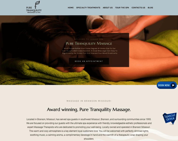 Pure-tranquilitymassage.com thumbnail