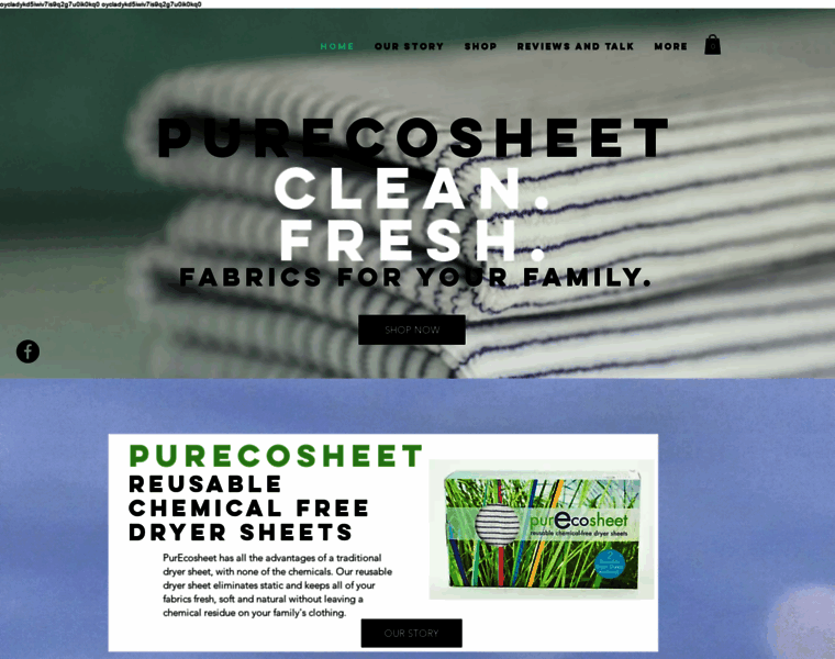 Purecosheet.com thumbnail