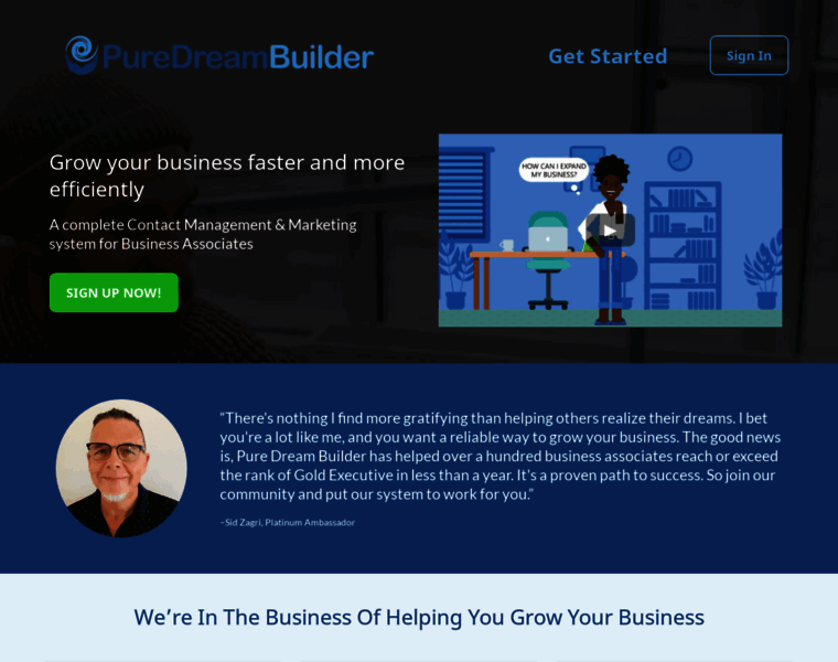 Puredreambuilder.biz thumbnail Puredreambuilder.biz thumbnail