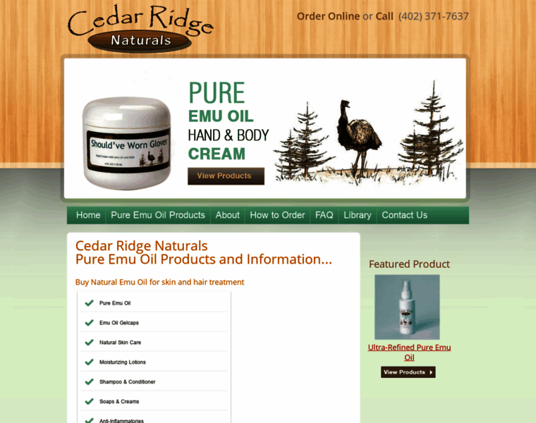Pureemuoilproducts.com thumbnail