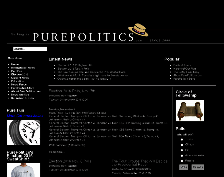 Purepolitics.com thumbnail