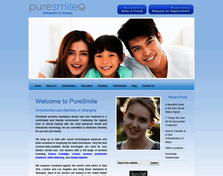 Puresmile.com thumbnail