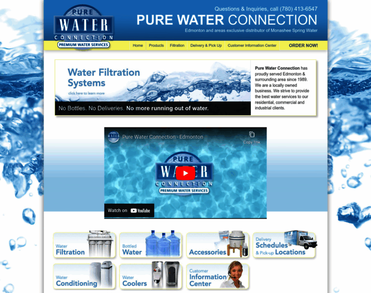 Purewaterconnection.ca thumbnail