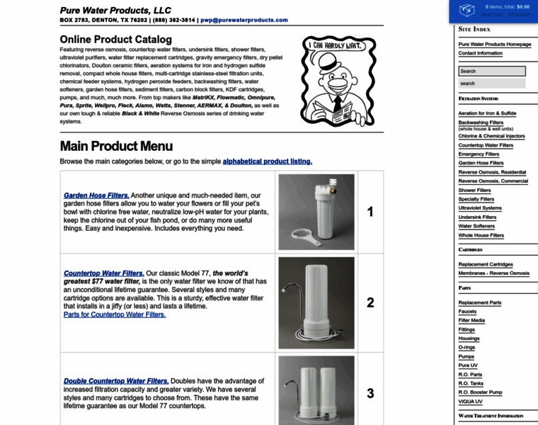 Purewaterproducts.com thumbnail Purewaterproducts.com thumbnail