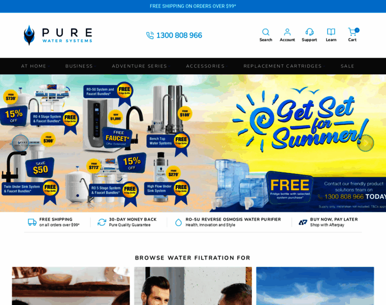 Purewatersystems.com.au thumbnail