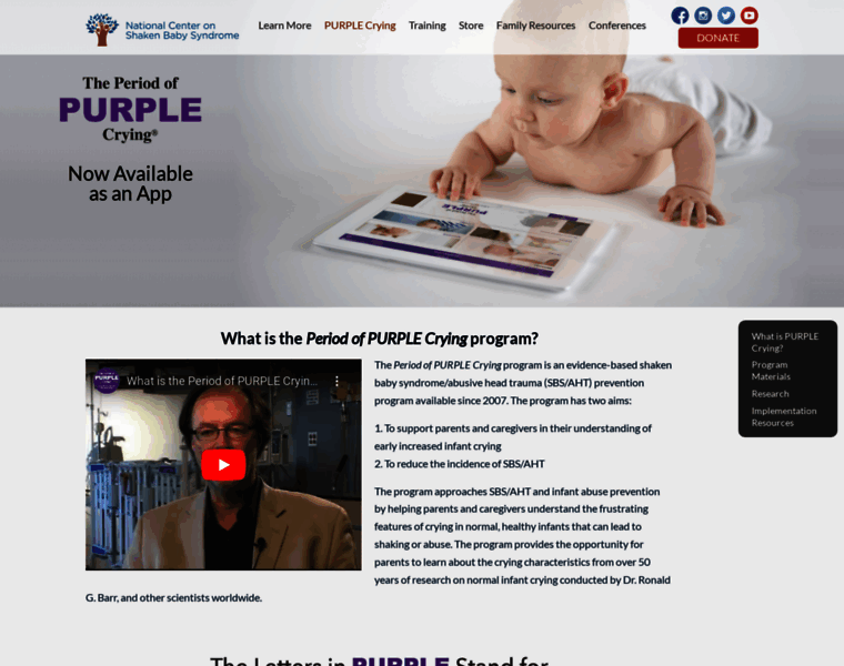 Purplecrying.info thumbnail