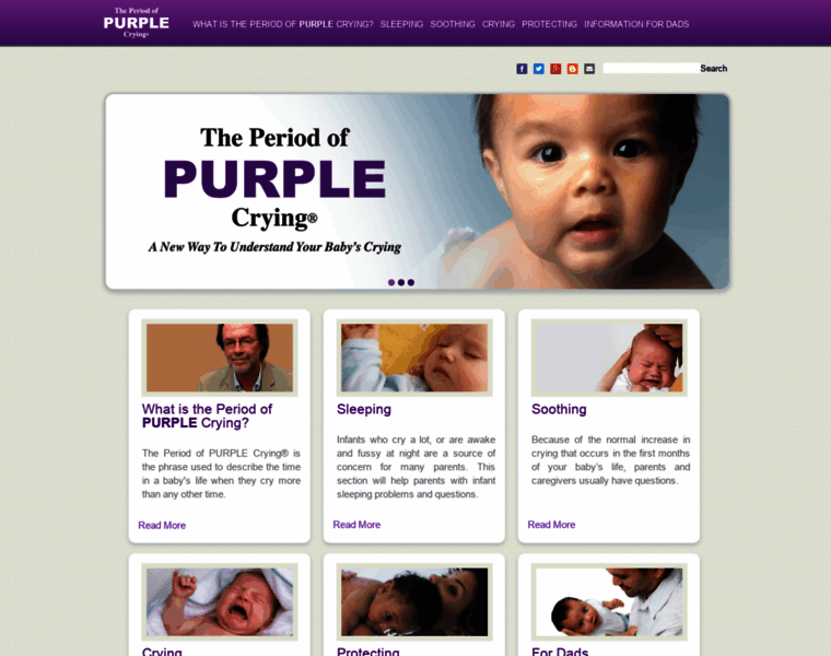 Purplecrying.org thumbnail