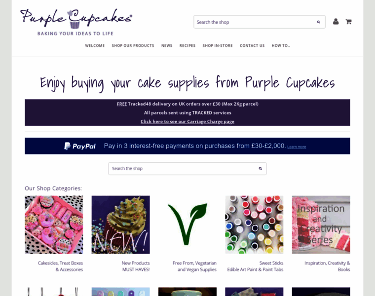 Purplecupcakes.co.uk thumbnail