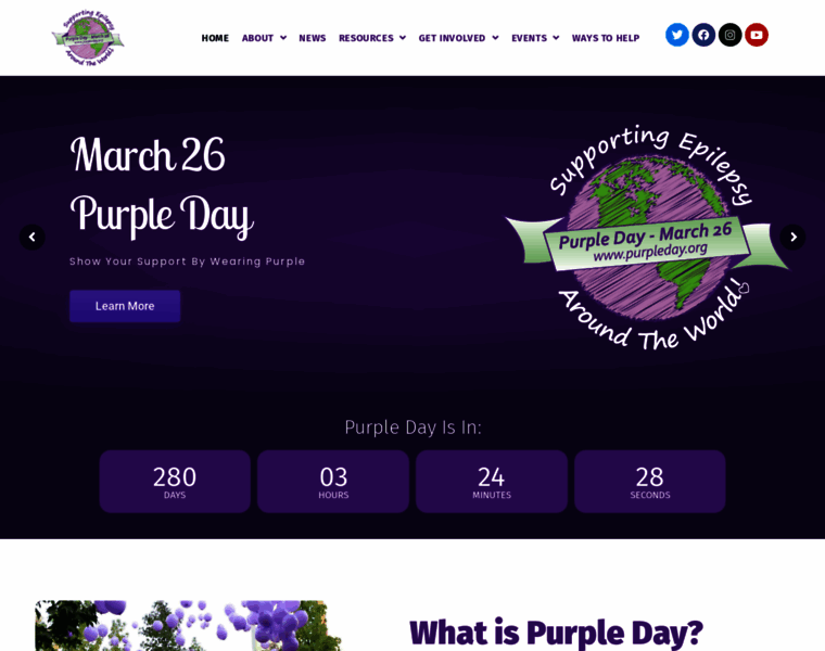 Purpleday.org thumbnail