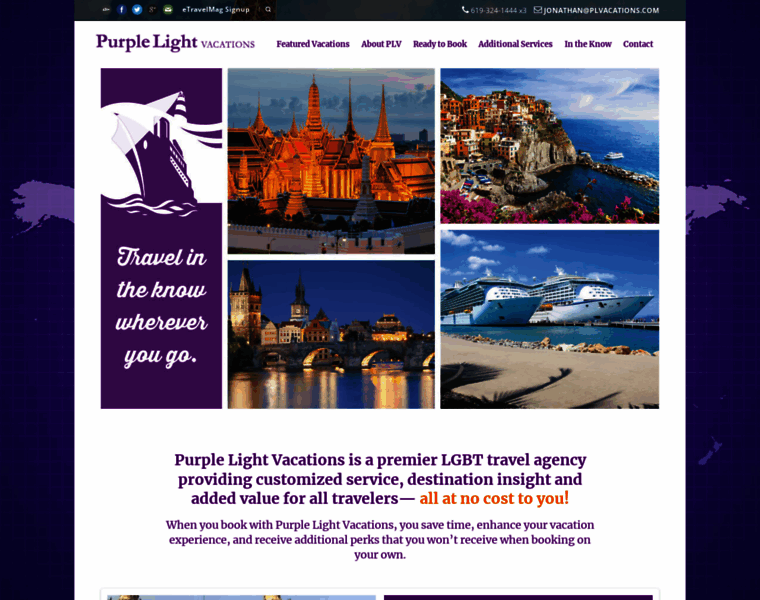Purplelightvacations.com thumbnail