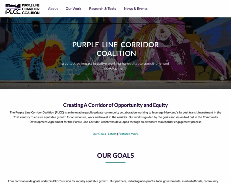 Purplelinecorridor.org thumbnail