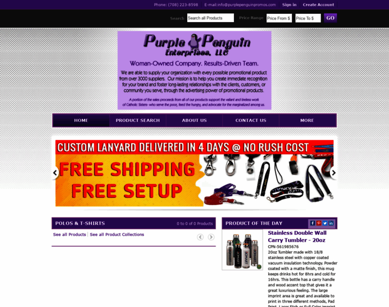 Purplepenguinpromos.com thumbnail