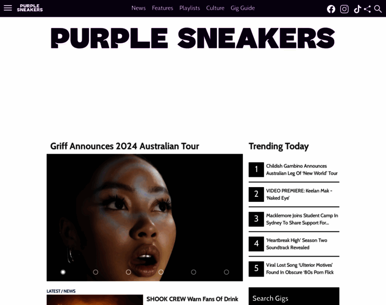 Purplesneakers.com.au thumbnail