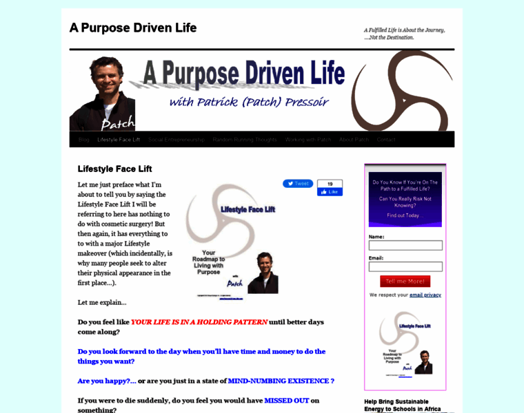 Purpose-driven-life.com thumbnail