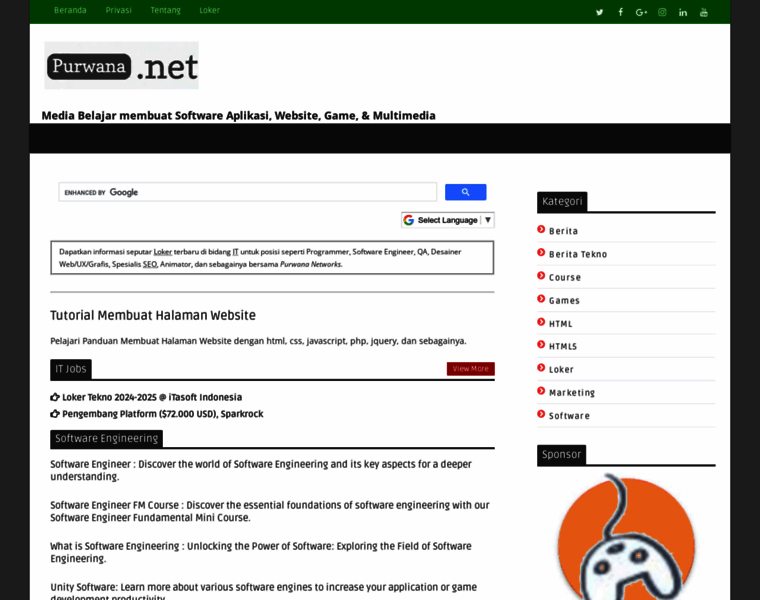 Purwana.net thumbnail