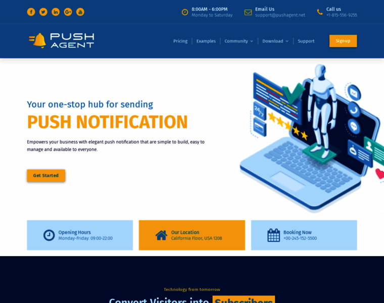 Pushagent.net thumbnail