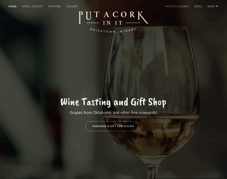 Putacorkinitwinery.com thumbnail