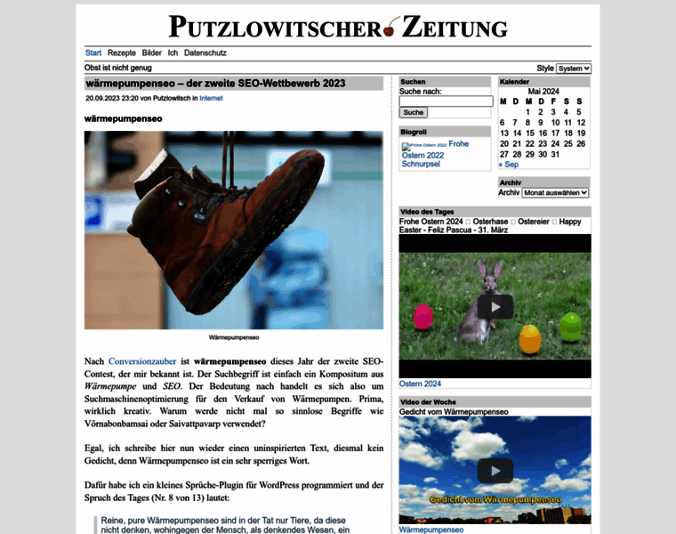 Putzlowitsch.de thumbnail
