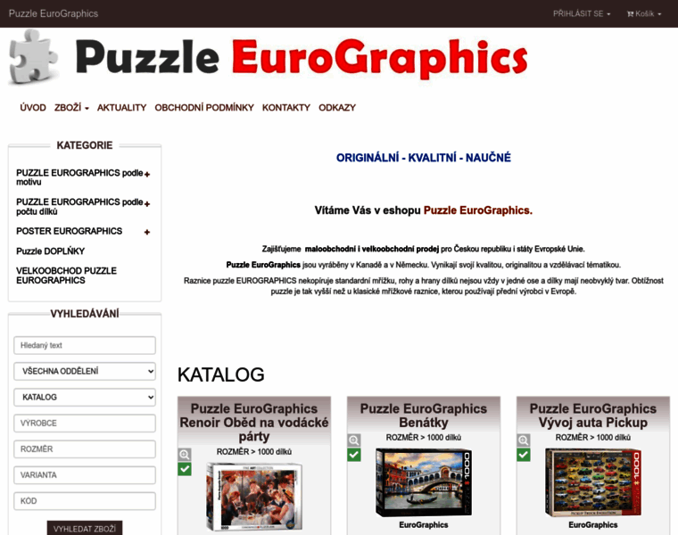 Puzzleeurographics.cz thumbnail